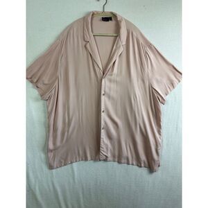 ASOS Design Button Up Men's 3XL Short‎ Sleeve